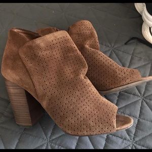 Brown booties